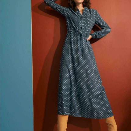 Chic Peas Print Maxi Dress For Women Elegant Fashion - Très Elite