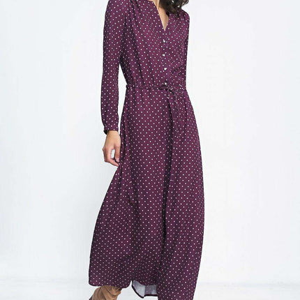 Chic Peas Print Maxi Dress For Women Elegant Fashion - Très Elite