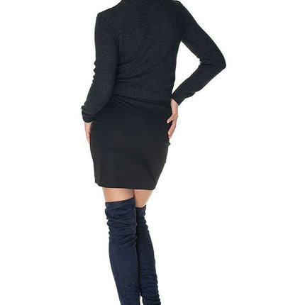 Chic Peekaboo Knit Sweater - Très Elite