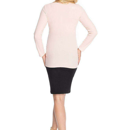 Chic Peekaboo Maternity Top for Trendsetting Moms-to-Be - Très Elite