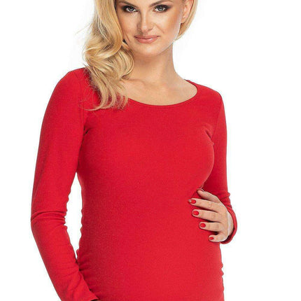 Chic Peekaboo Maternity Top for Trendsetting Moms-to-Be - Très Elite