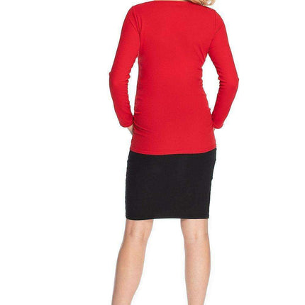 Chic Peekaboo Maternity Top for Trendsetting Moms-to-Be - Très Elite