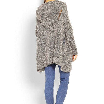 Chic Peekaboo Oversized Knit Sweater - Très Elite