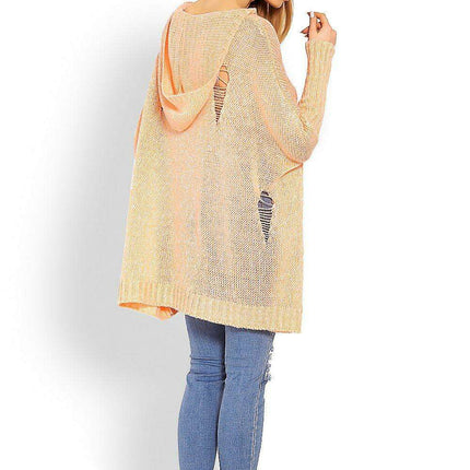 Chic Peekaboo Oversized Knit Sweater - Très Elite
