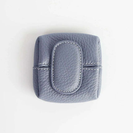 Chic Personalized Cowhide Leather Coin Wallet with Practical Storage Features - Très Elite