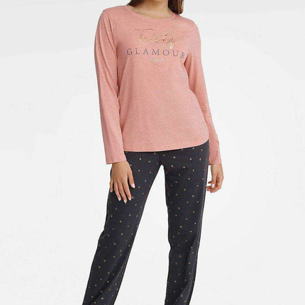 Chic Pink Dream Pajama Set for Women