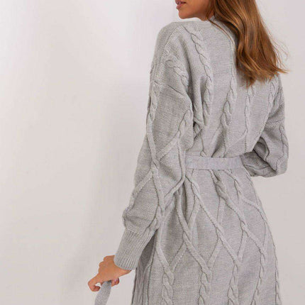 Chic Plaid Tie-Detail Wrap Cardigan for Ultimate Comfort - Très Elite