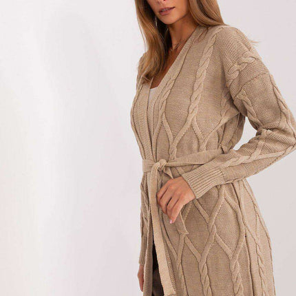 Chic Plaid Tie-Detail Wrap Cardigan for Ultimate Comfort - Très Elite