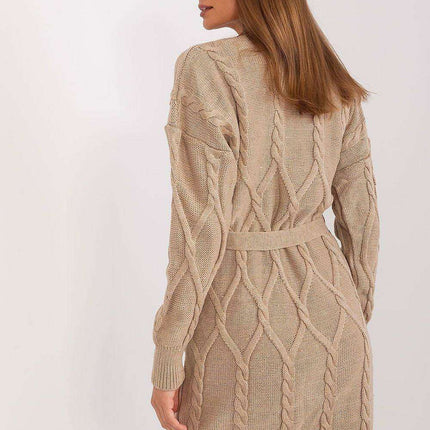 Chic Plaid Tie-Detail Wrap Cardigan for Ultimate Comfort - Très Elite