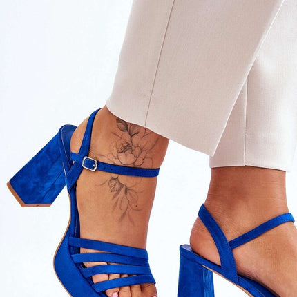 Chic Platform Heel Sandals - Model 179123 - Très Elite
