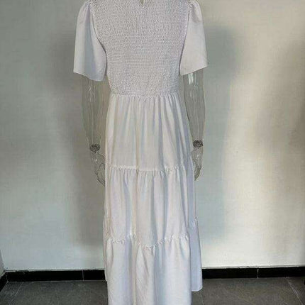 Chic Pleated Summer Dress for Women - Très Elite
