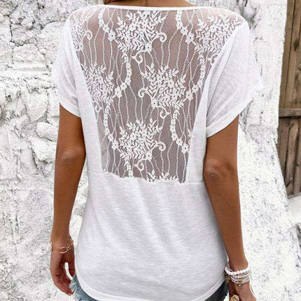 Chic Pleated V-neck Blouse - Women's Stylish Top