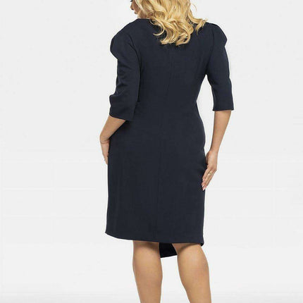 Chic Plus Size Alena Envelope Dress - Très Elite