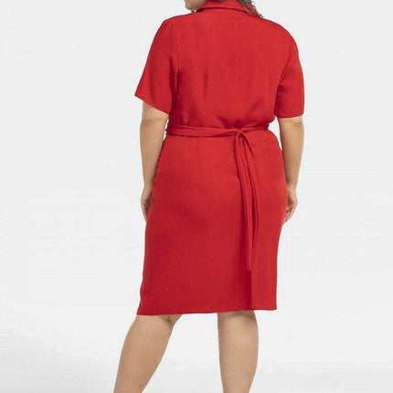 Chic Plus Size Kyoto Office Dress by Karko - Très Elite