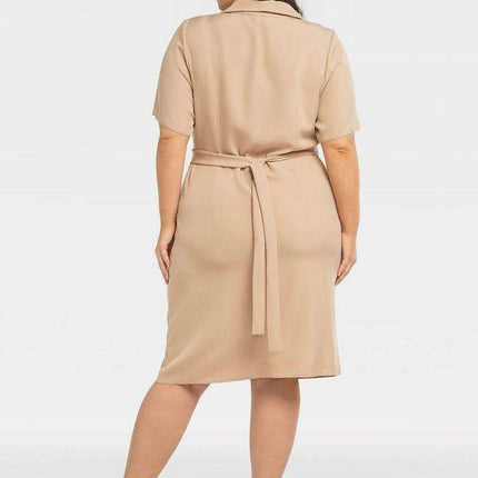 Chic Plus Size Kyoto Office Dress by Karko - Très Elite