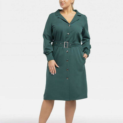 Chic Plus Size Professional Dress - Karko