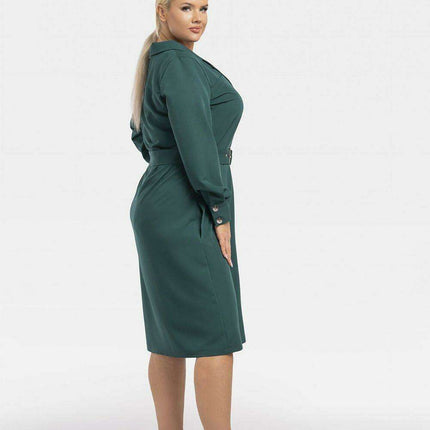 Chic Plus Size Professional Dress - Karko - Très Elite