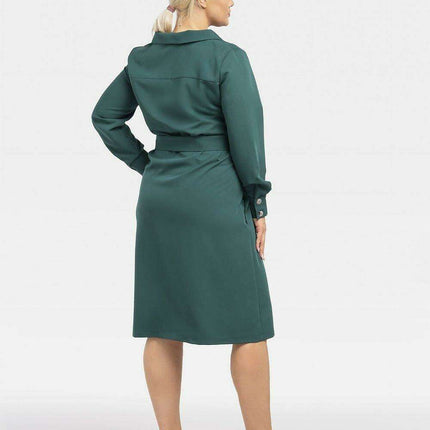 Chic Plus Size Professional Dress - Karko - Très Elite
