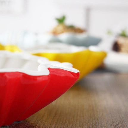 Chic Porcelain Conch Plate Set - A Must-Have for Elegant Dining - Très Elite