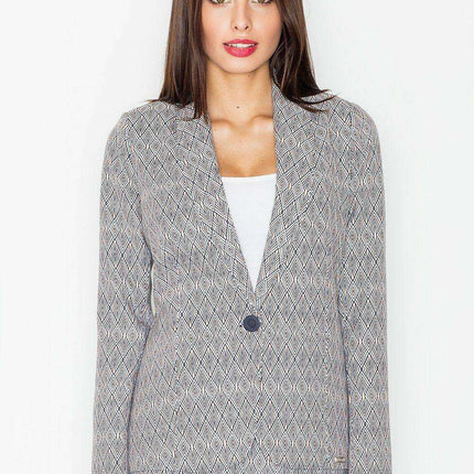 Chic Printed Jacket for Effortless Style - Très Elite