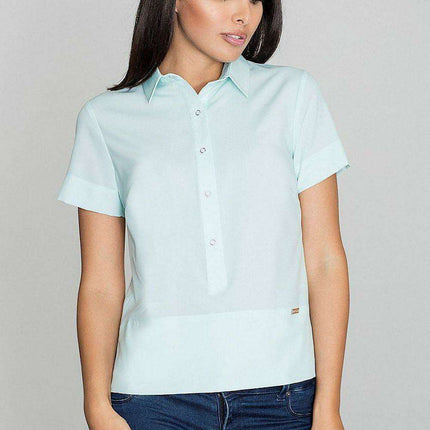 Chic Professional Collared Blouse for Effortless Elegance - Très Elite