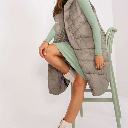 Chic Quilted Puffer Vest for Stylish Comfort - Très Elite