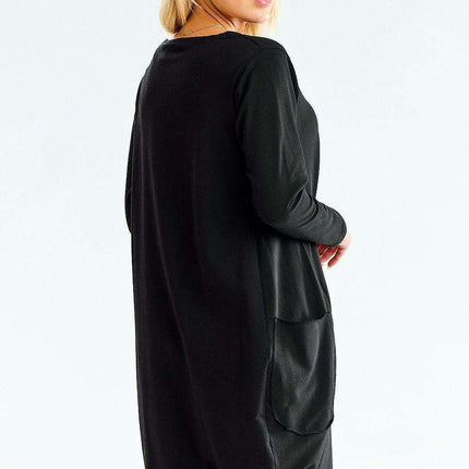 Chic Relaxed Midi Dress with Convenient Pockets - Très Elite