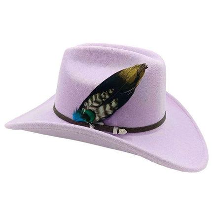 Chic Retro Cowboy Hat - Elegant White Jazz Style for All Occasions - Très Elite