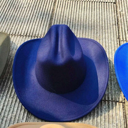 Chic Retro Cowboy Hat - Elegant White Jazz Style for All Occasions - Très Elite