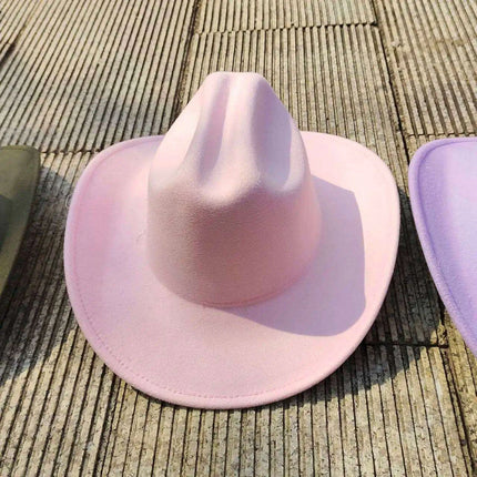 Chic Retro Cowboy Hat - Elegant White Jazz Style for All Occasions - Très Elite
