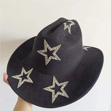 Chic Retro Cowboy Hat - Elegant White Jazz Style for All Occasions - Très Elite