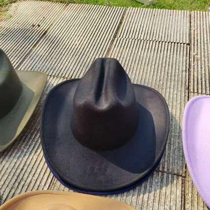 Chic Retro Cowboy Hat - Elegant White Jazz Style for All Occasions - Très Elite