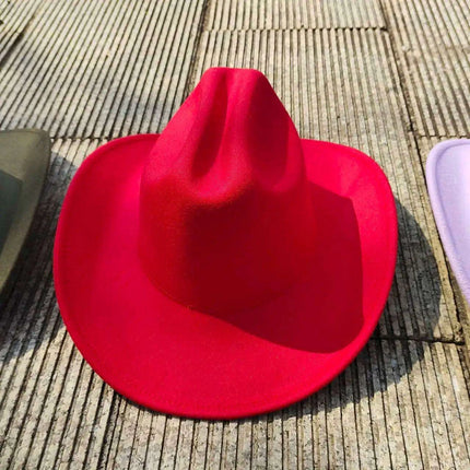 Chic Retro Cowboy Hat - Elegant White Jazz Style for All Occasions - Très Elite