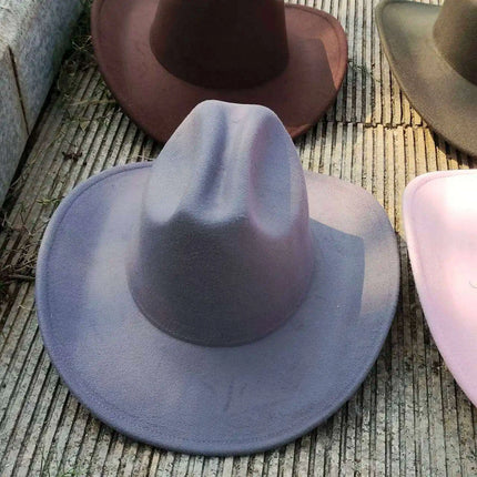 Chic Retro Cowboy Hat - Elegant White Jazz Style for All Occasions - Très Elite