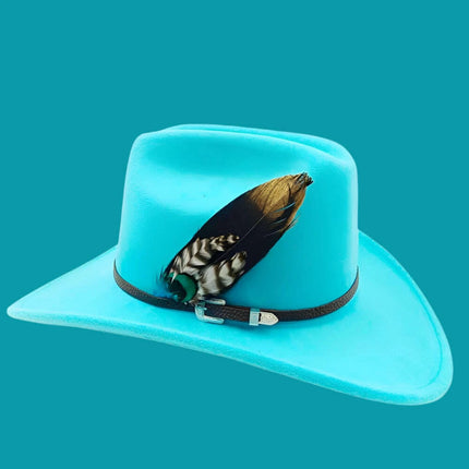Chic Retro Cowboy Hat - Elegant White Jazz Style for All Occasions - Très Elite