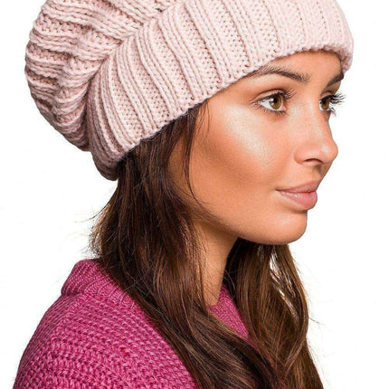 Chic Ribbed Knit Beanie for Winter Comfort - Très Elite