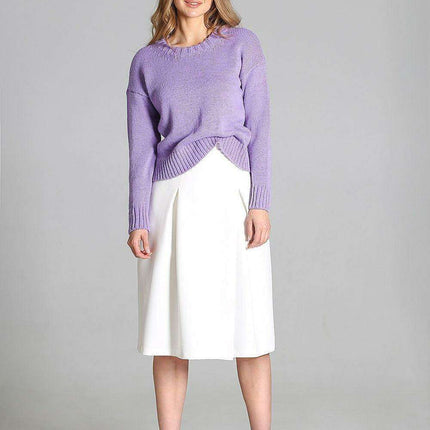 Chic Ribbed Knit Jumper - Your Must-Have for Fall Fashion - Très Elite