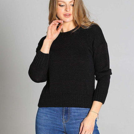 Chic Ribbed Knit Jumper - Your Must-Have for Fall Fashion - Très Elite