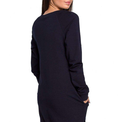 Chic Ribbed Sweatshirt with Convenient Front Pockets - Très Elite