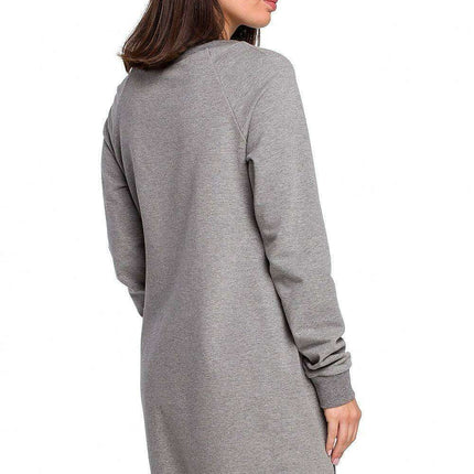 Chic Ribbed Sweatshirt with Convenient Front Pockets - Très Elite