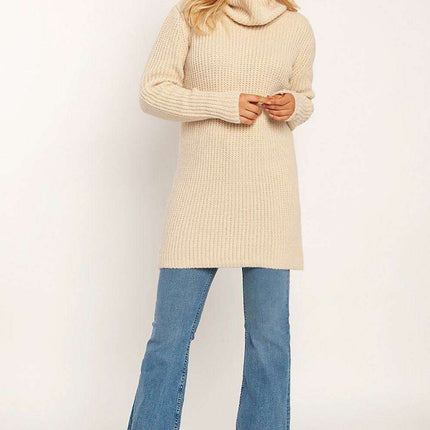 Chic Ribbed Turtleneck Knitwear - Très Elite