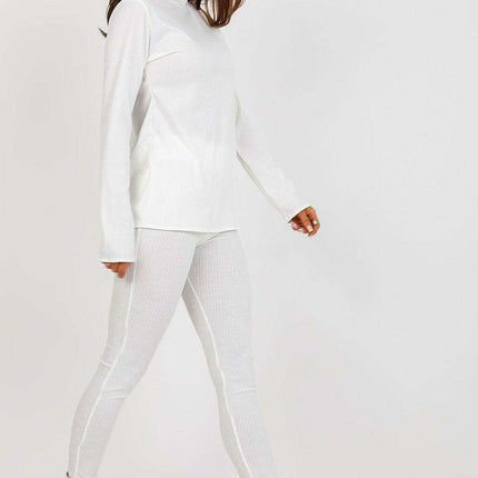 Chic Ribbed Turtleneck Long Sleeve Blouse for Women - Très Elite