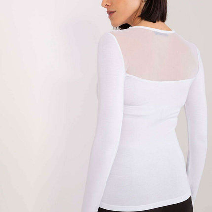 Chic Ribbed Viscose Blend Top - Très Elite