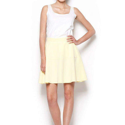 Chic Ruffled Flare Mini Skirt