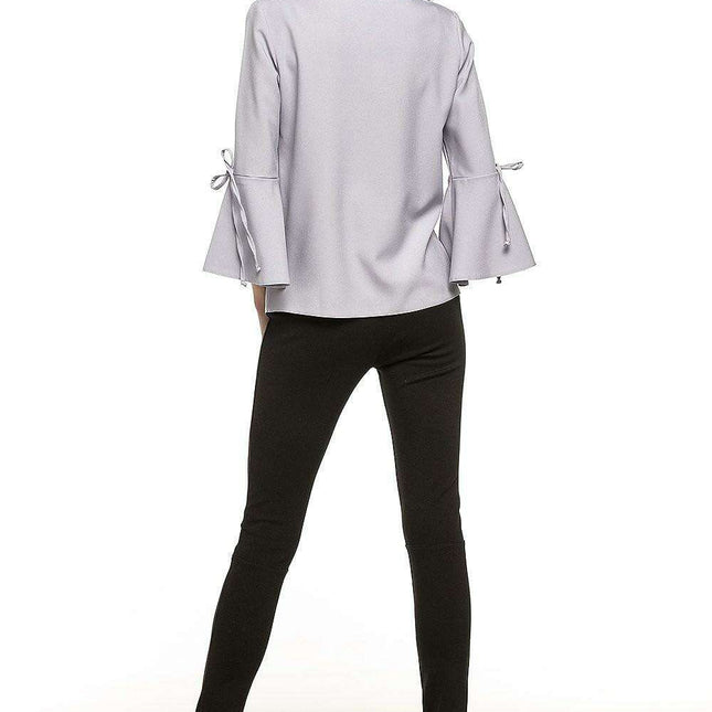 Chic Ruffled Sleeve Top