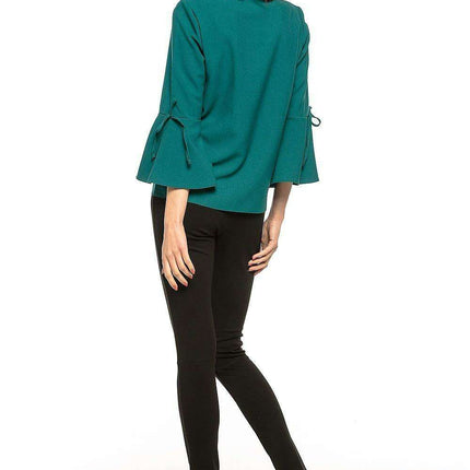Chic Ruffled Sleeve Top - Très Elite