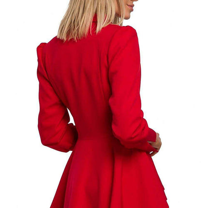 Chic Ruffled Tailcoat Blazer - Très Elite