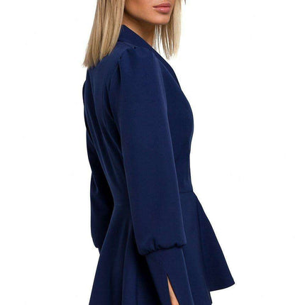 Chic Ruffled Tailcoat Blazer - Très Elite