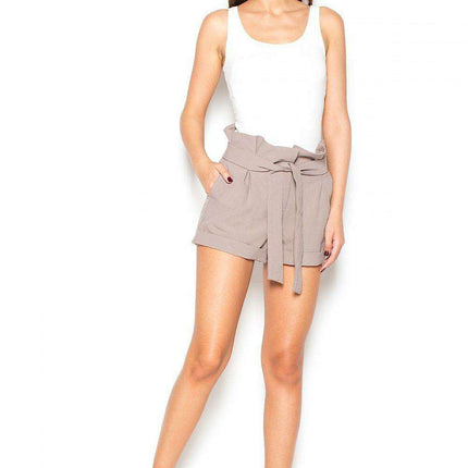 Chic Ruffled Tie-Waist Summer Shorts - Très Elite