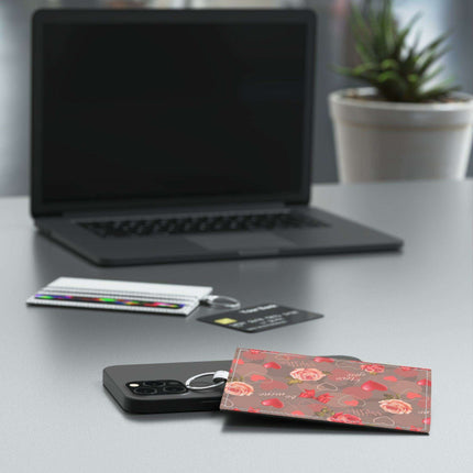 Chic Saffiano Leather Card Holder: A Classy Valentine's Day Accessory - Très Elite